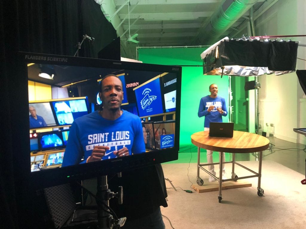 Green Screen Set Photo